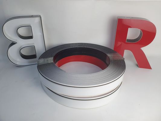 ความกว้าง 13cm Trim Cap Roll Channel Letter Trim สําหรับการทําป้ายโฆษณา