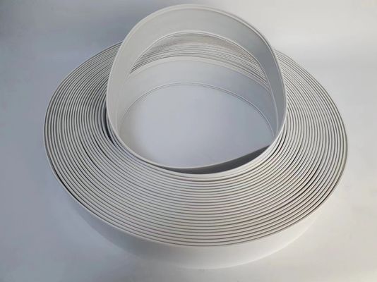 สีขาว ช่องจดหมาย Trim Cap ด้วยความแข็งของอลูมิเนียม 70MM 76MM 93MM