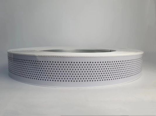 แผ่นอลูมิเนียมในสีขาวมือบิดอลูมิเนียม Trim Cap สําหรับจดหมายช่อง