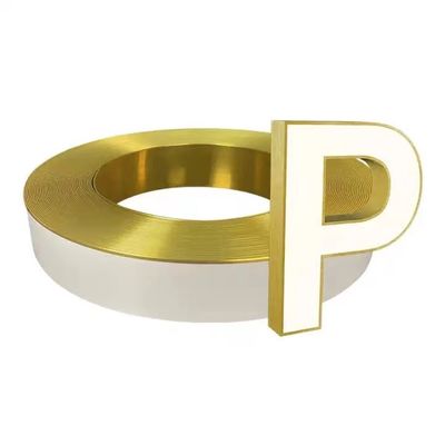 โปรไฟล์อัลลูมิเนียมทริมอัลลูมิเนียมทริมแฮปสําหรับจดหมายช่องทาง