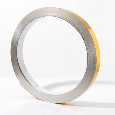 สีเหลือง 3D อลูมิเนียม ตัวอักษรช่อง ม้วน 100 เมตร แชนแนลยูม วัสดุ