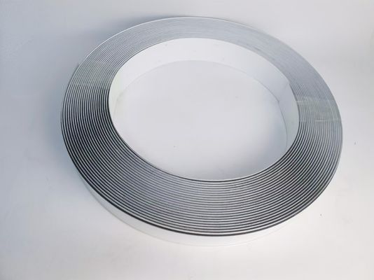 0.6mm หนาป้าย ฝาปิดแต่ง อลูมิเนียมสีขาว ตัวอักษรช่อง ม้วน