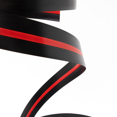 ความหนา 2 มม อลูมิเนียม ตัวอักษรช่อง ม้วน ดํา ฝาปิดแต่ง สําหรับป้าย