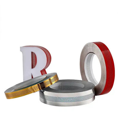 50m Per Roll Channel Letter Coils ความหนา 0.6 มิลลิเมตร อลูมิเนียม โค้ลช่อง