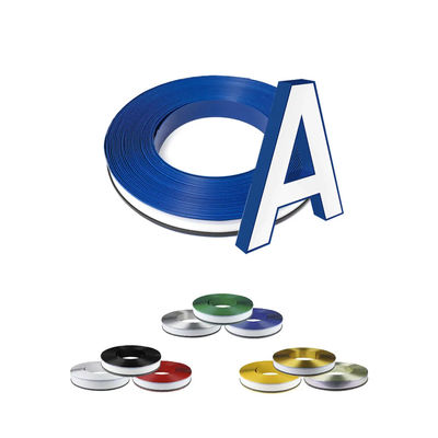 อัลลูมิเนียม perforated Channel Letter Trim Cap อัลลูมิเนียม Channelume Strip