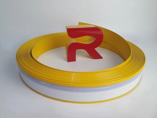 เป็นสแตนเลสกันน้ําอัลลูมิเนียมช่องอักษรโค้ลสําหรับ LED อัลลูมิเนียมช่องป้าย