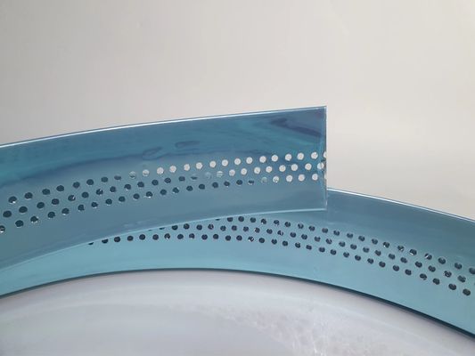 11cm ความกว้างช่องจดหมายอัลลูมิเนียมโค้ลกับกาว