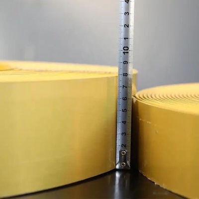 สีทองแปรง อลูมิเนียม Trim Cap With อลูมิเนียม ความแข็งแรง อลูมิเนียมสับสนธิ Coil