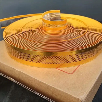 0.33 มิลลิเมตร ความหนาอลูมิเนียม Trim Cap ชินาโรน Channel Letter Trim Cap