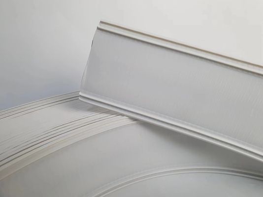 มือบิดพลาสติกอลูมิเนียม Trim Cap Coil ขาว 68MM 70MM 76MM 93MM