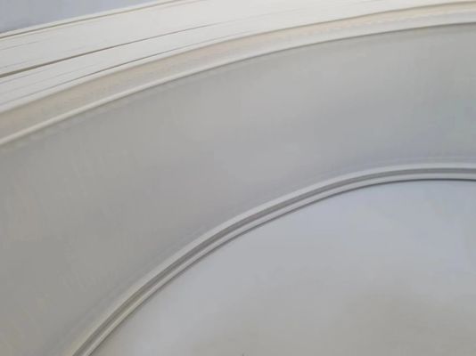 76 มม อลูมิเนียม ตัดหมวก สีขาว มีสีสะท้อนแสง เพื่อการปรับขอบ