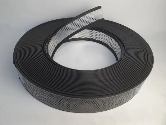 สีดําพลาสติกอลูมิเนียม Trim Cap มือบิดช่องจดหมาย Trim Cap