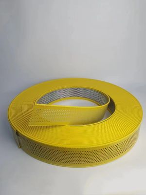 ยาง Trim Cap อลูมิเนียม Trim Cap การเลือกสีเหลืองหลากหลาย