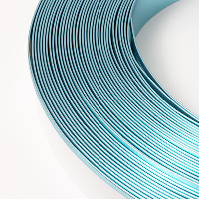 อลูมิเนียม Flat Channel Letter Trim Cap ขอบหนึ่งด้าน Letter Edge Sign Trim Cap