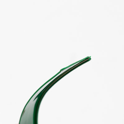 10 รอลล์ต่อกล่อง กล่องพลาสติก ติดปลาย ช่องสีเขียว ขอบจดหมาย